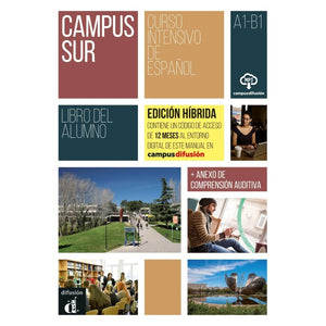 Campus Sur - Edición híbrida - Libro del alumno - 9788419236357 - Front cover