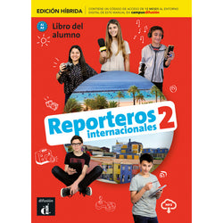 Reporteros internacionales 2 - Edición híbrida - Libro del alumno + audio MP3 - 9788419236401 - Front cover