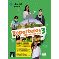 Reporteros internacionales 3 - Edición híbrida - Libro del alumno - 9788419236418 - Front cover