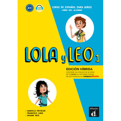 Lola y Leo 1 - Edición híbrida - Libro del alumno - 9788419236463 - Front cover