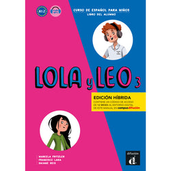 Lola y Leo 3 - Edición híbrida - Libro del alumno + audio MP3 - 9788419236487 - Front cover