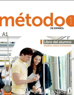 Método 1 de español - A1 Libro del Alumno - 9788467830415 - front cover