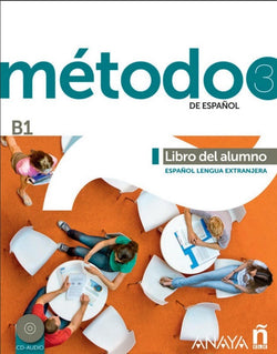 Método 3 de Espanol - Libro del alumno - 9788467830545 - front cover