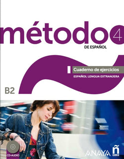 Método 4 de español (B2). Cuaderno de ejercicios - 9788414317488 - front cover