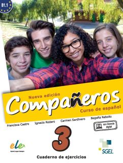 Compañeros 3 - Cuaderno de ejercicios - con licencia digital - Nueva Edición. B1.1 - front cover