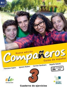 Compañeros 3 - Cuaderno de ejercicios - con licencia digital - Nueva Edición. B1.1 - front cover