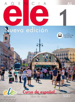 Agencia ELE Nueva edición 1 - Libro de clase + digital. A1 - 9788497789530 - Front cover