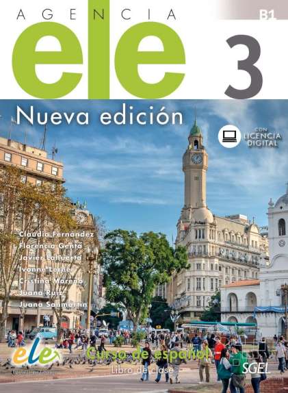 Agencia ELE 3 libro de clase - 9788497789912 - Front cover