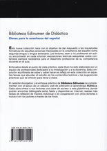 Qué gramática enseñar, qué gramática aprender + Extensión digital - 9788498482409 - back cover