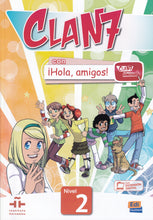 Clan 7 con Hola Amigos! : Student Book Level 2 + eBook + Extensión digital - 9788498485363 - front cover