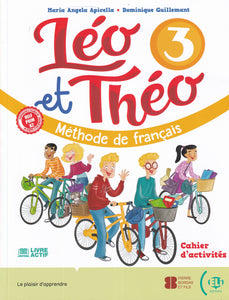 Leo et Theo 3 - Methode de francais - Cahier d'activites - 9788853623539 - front cover
