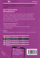 Schuldetektive + downloadable audio - Teen ELI Readers - 9788853645739 - back cover