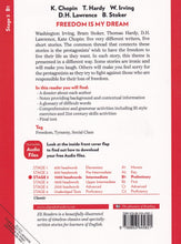 Freedom is My Dream + audio download - Young Adult Readers - 9788853645821 - back cover