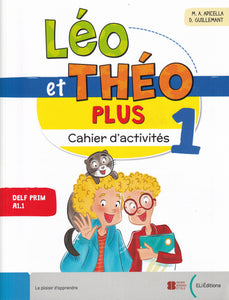 Léo et Théo plus Cahier d’activités 1 - A1.1 + Livre numerique + ELi LINK - 9788853645982 - front cover