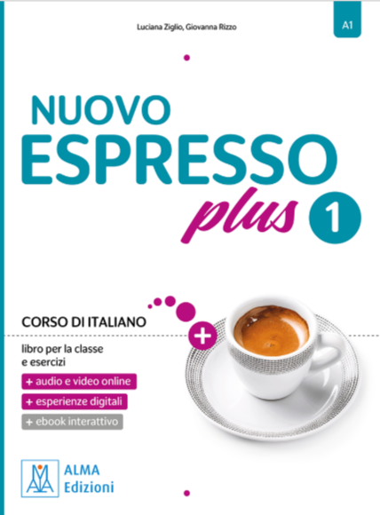 NUOVO Espresso plus 1 book + interactive ebook - 9788861828483 - front cover