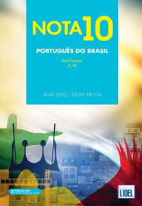 Nota 10 Portugues do Brasil A1/A2 -  Nivel elementar - 9789897520594 - Front cover