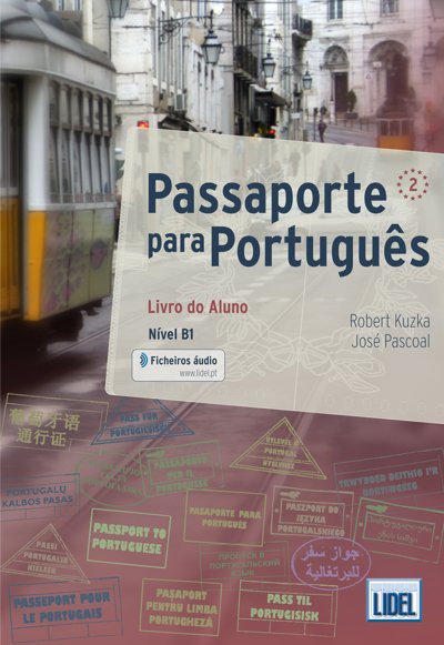 Passaporte para Portugues 2 - Livro do Aluno + audio download - B1 -9789897521928  -  front cover