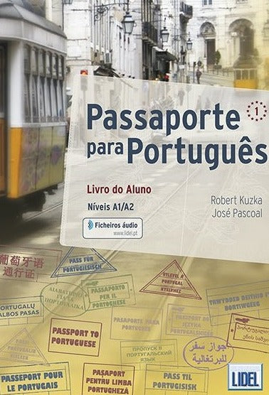 Passaporte para Portugues 1 - PACK - Livro do Aluno + Caderno de Exercícios + audio download. - 9789897523885 -  Front Cover