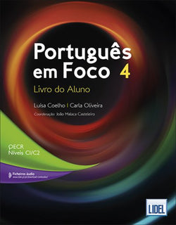 Portugues em Foco 4 - Livro do Aluno + audio download - 9789897523960 - front cover