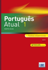 Português Atual 1 - A1/A2 - Textos e Exercicios + audio - 9789897524684 - front cover