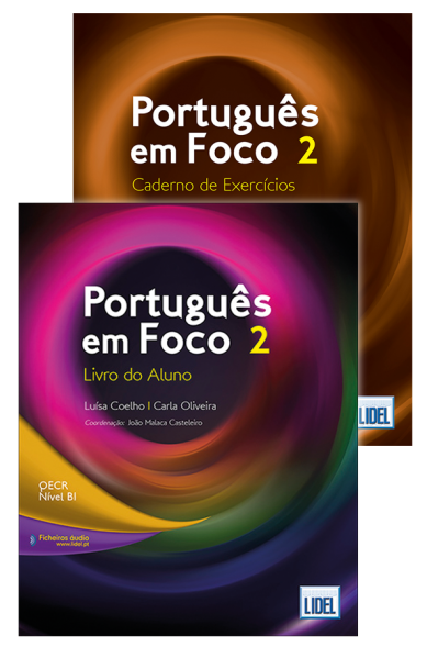 Portugues em Foco 2 - PACK - Livro do Aluno + Caderno de Exercicos + downloadable audio- 9789897525209 - front cover