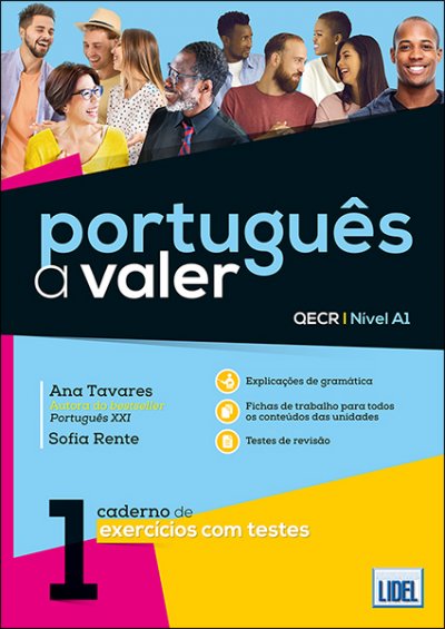 Português a Valer 1 - Caderno de Exercícios com Testes - 9789897527395 - front cover