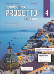 Nuovissimo Progetto italiano 4 – Libro dello studente – edizione per insegnanti + CD