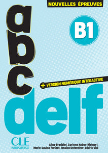 ABC DELF - Niveau B1 - 3ème édition - 9782090398045 - front cover