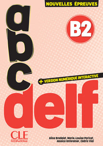 ABC DELF - Niveau B2 - 3ème édition - 9782090398052 - front cover