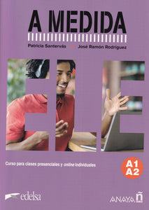 A medida. Nivel A1-A2. Manual de clase - 9788414335406 - front cover