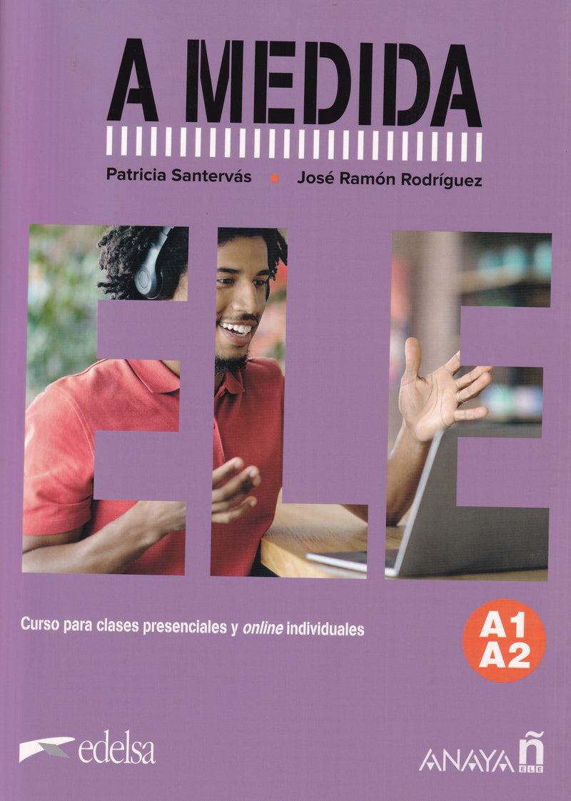 A medida. Nivel A1-A2. Manual de clase - 9788414335406 - front cover