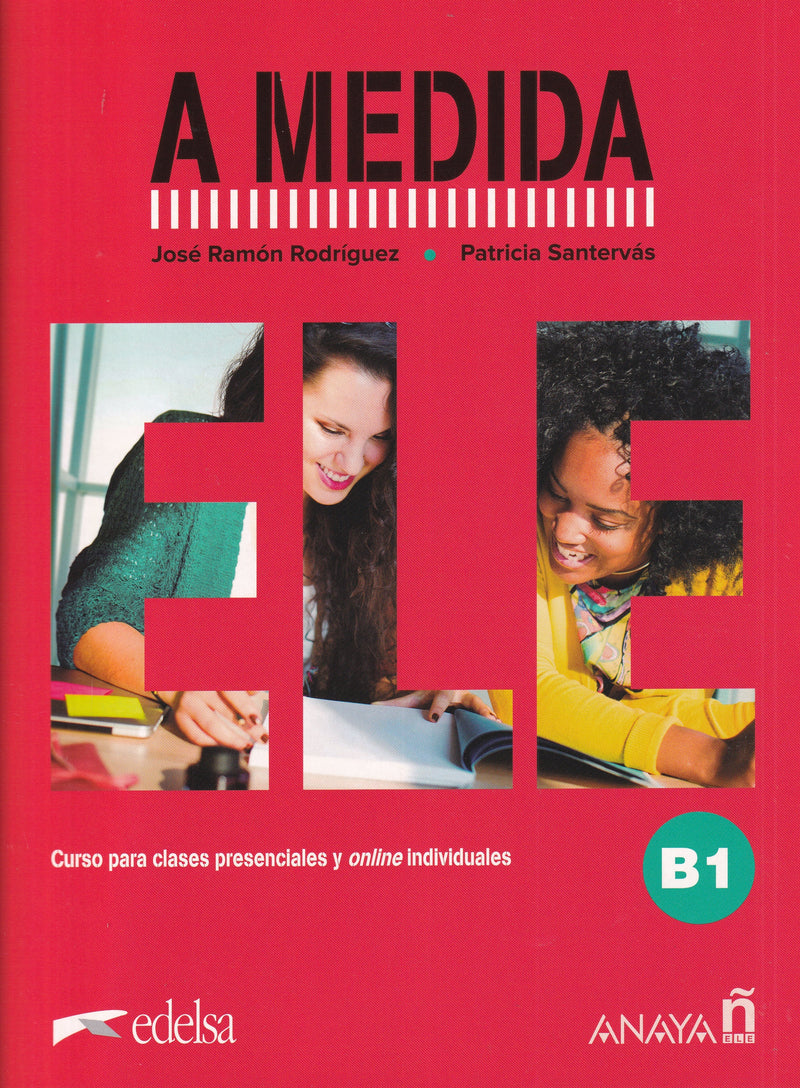 A medida. Nivel B1. Manual de clase - 9788469891629 - front cover