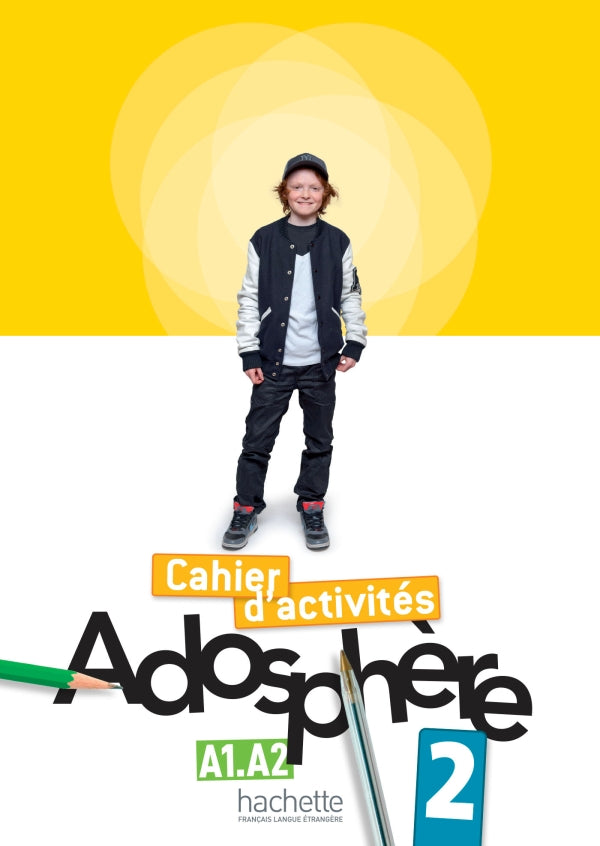 Adosphère 2 - Cahier d'activités - A1-A2 - 9782011557179 - front cover