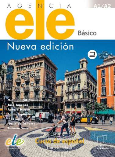 Agencia ELE Básico libro de clase. Nueva edición. A1/A2 - 9788497789578 - front cover