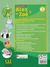 Alex et Zoé + 3 - Niveau A1 - Livre de l'élève + CD - 9782090384307 - back cover