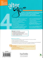 Alter Ego + 4 - Livre de l'élève (B2) - 9782014015508 - back cover