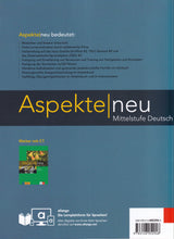 Aspekte neu B2 - Hybride Ausgabe allango - 9783126052948 - back cover