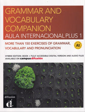 Aula Internacional Plus 1 - Grammar and Vocabulary Companion - Hybrid edition - 9788411573528 - front cover