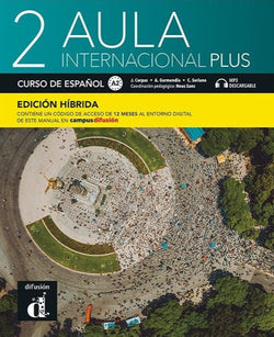 Aula internacional Plus 2 - Edición híbrida - Libro del alumno A2 + MP3 - 9788419236067 - front cover