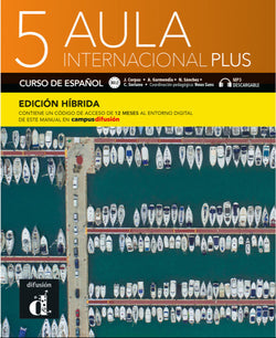 Aula internacional Plus 5 - Edición híbrida - Libro del alumno B2.2 + MP3 - 9788419236104 - front cover
