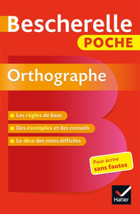 Bescherelle - Orthographe (poche) - 9782401044630 - front cover