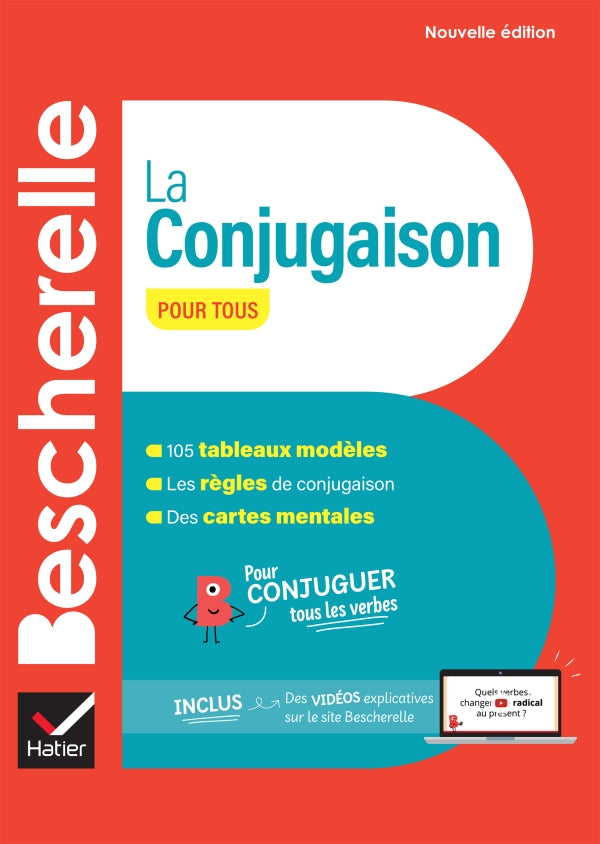 Bescherelle La conjugaison pour tous - nouvelle édition - 9782401104754 - front cover