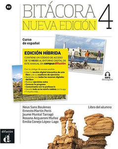 Bitácora Nueva edición 4 - Edición híbrida - Libro del alumno + MP3 descargable. B2 - 9788419236036 - front cover