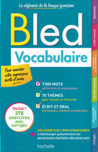 Bled Vocabulaire - 9782017151081 - front cover