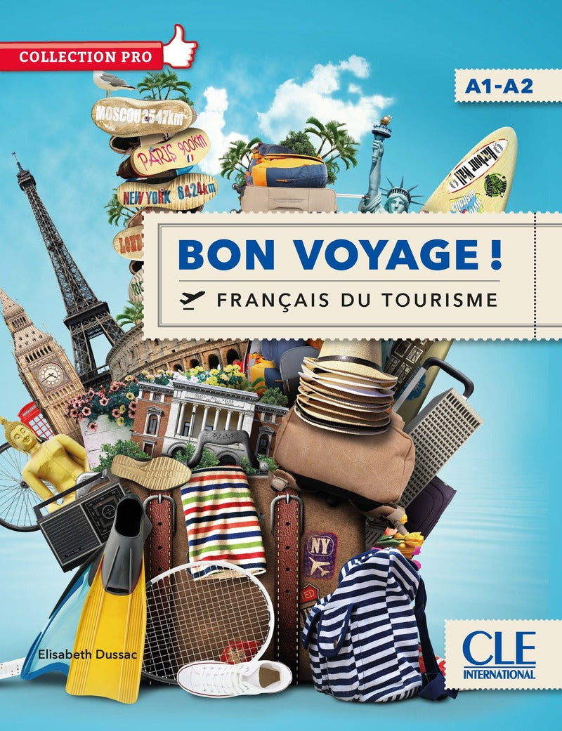 Bon voyage ! - Niveaux A1/A2 - Livre + Audio téléchargeable en ligne - 9782090398526 - front cover