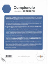 Campionato d’italiano + online resources. A2-B1 - 9786185554057 - back cover