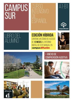 Campus Sur - Edición híbrida - Libro del alumno - 9788419236357 - front cover