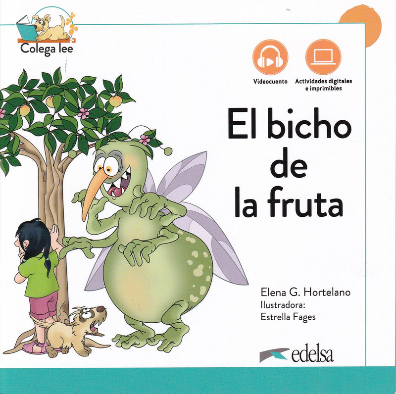 Colega lee - El bicho de la fruta + online - 9788490818275 - front cover