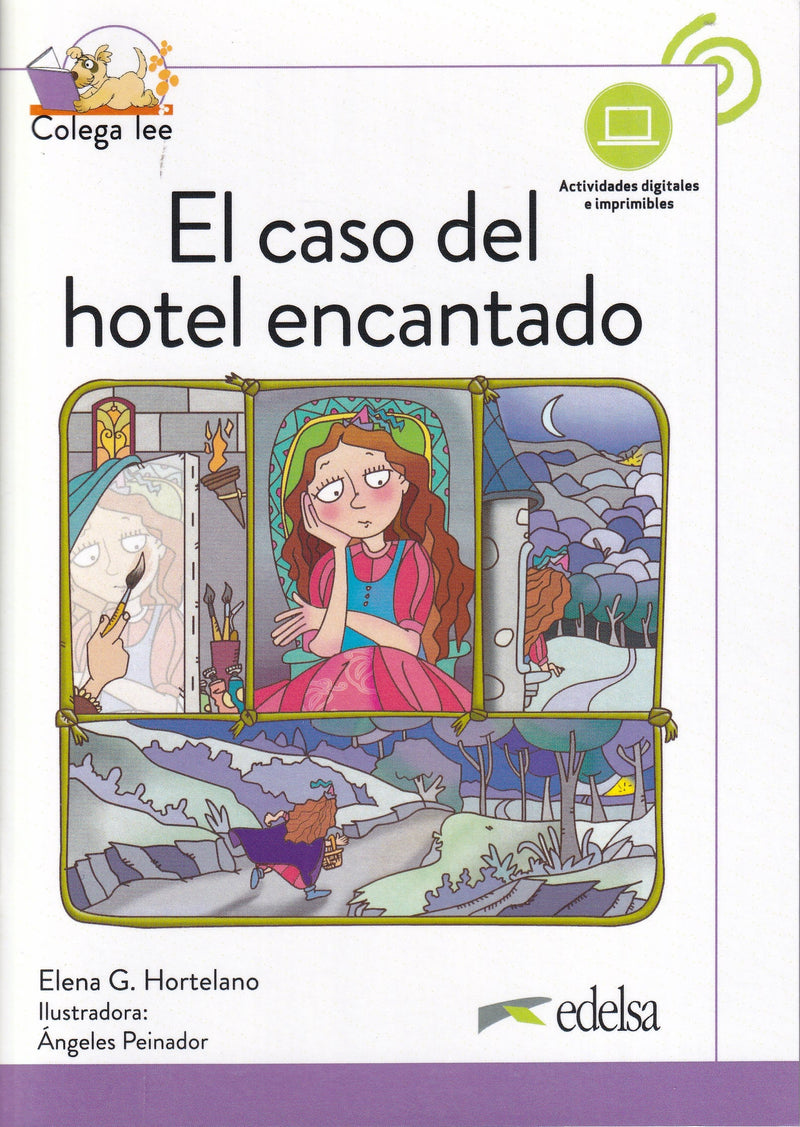 Colega lee - El caso del hotel encantado + online - 9788490818855 - front cover