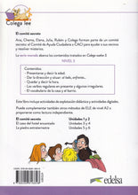 Colega lee - El comité secreto + online - 9788490818848 - back cover
